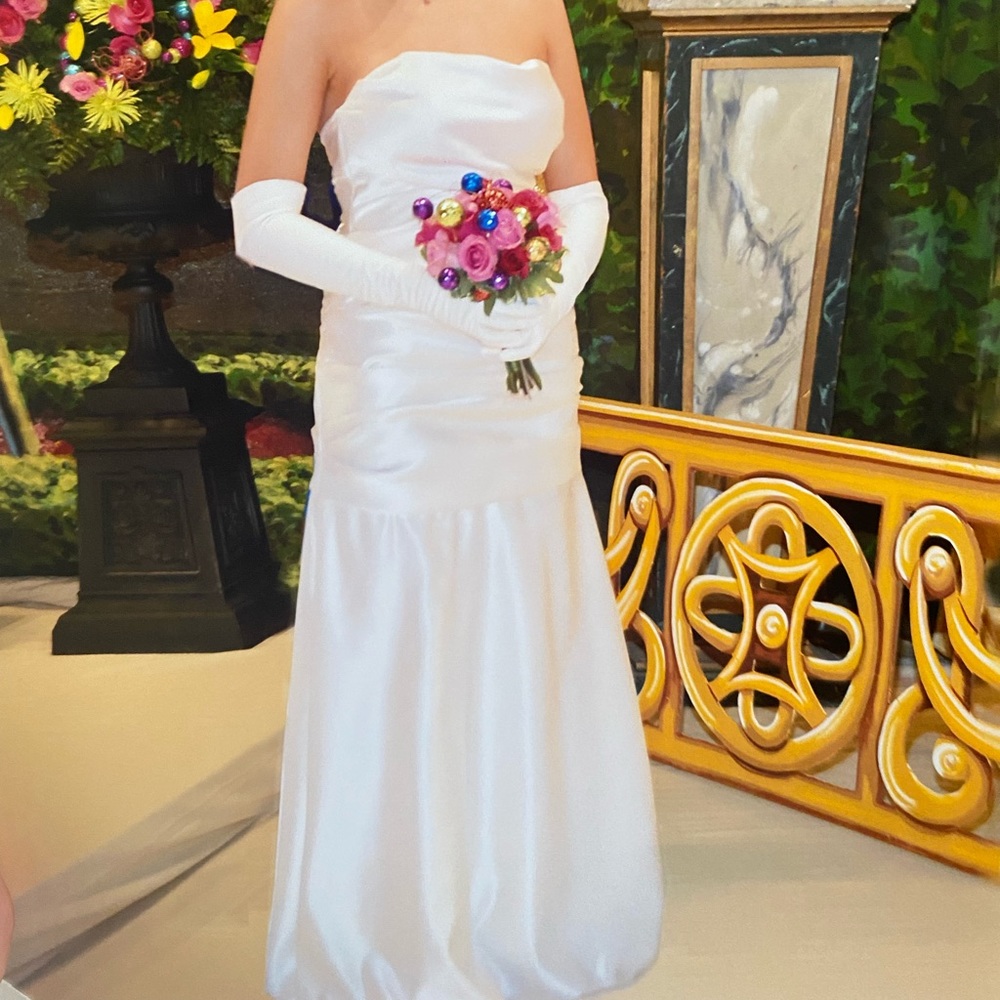 Watters & Watters Strapless Ivory Wedding Dress